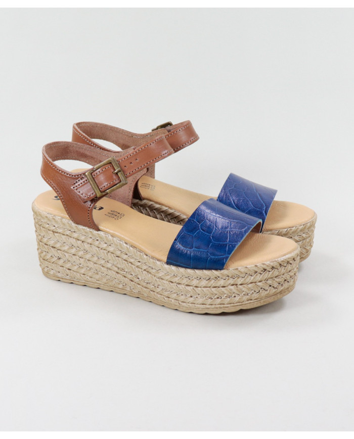 Blue Sandals by Mrs. Ginova Compensated