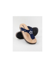 Ms. Ginova Slippers with Flower Decorative