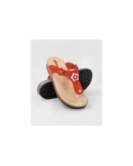 Ms. Ginova Slippers with Flower Decorative