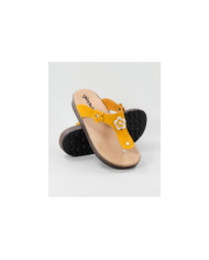 Ms. Ginova Slippers with Flower Decorative
