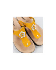 Chinelos de Senhora Ginova com Flor Decorativa