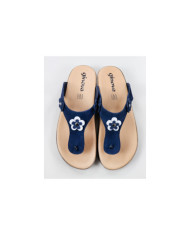 Ms. Ginova Slippers with Flower Decorative