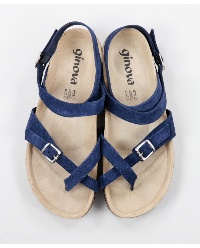 Sandalias Lady Ginova con tira ajustable