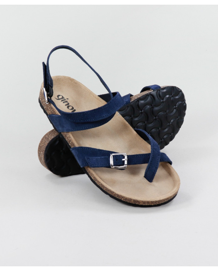 Sandálias de Senhora Ginova com Tira Ajustável