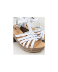 Sandalias de Lady Ginova con Strips en Skin