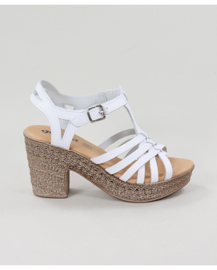 Sandalias de Lady Ginova con Strips en Skin