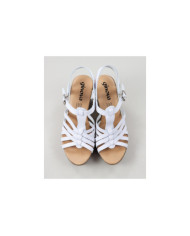 Sandalias de Lady Ginova con Strips en Skin