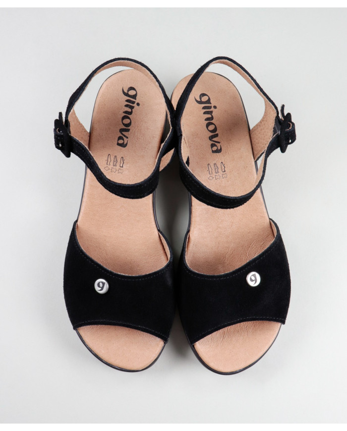 Sandalias Lady Ginova con tira ajustable