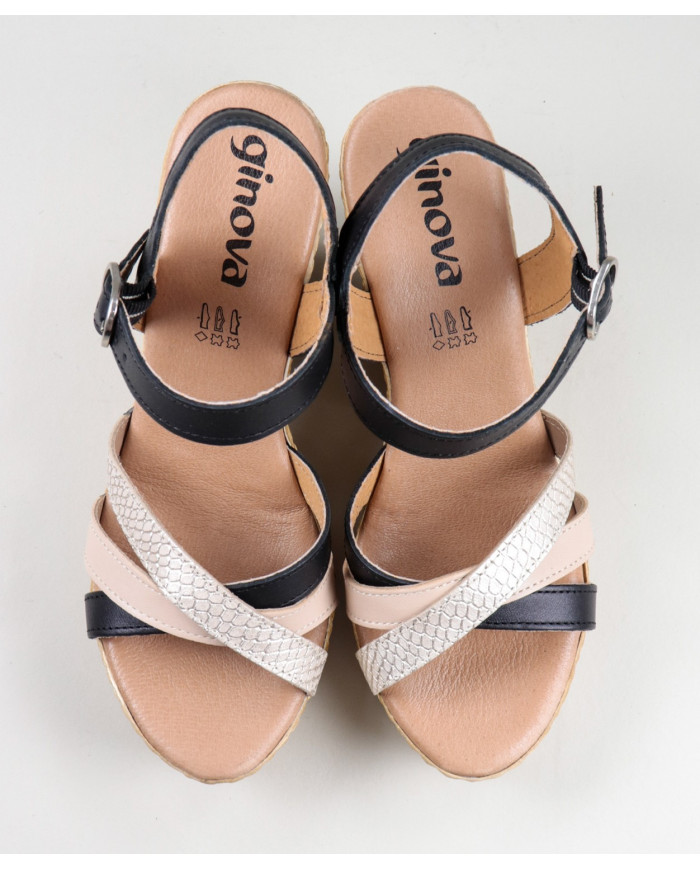 Sandalias de Senhora Ginova con Tiras