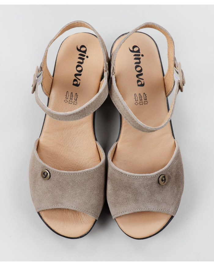 Sandalias Lady Ginova con tira ajustable
