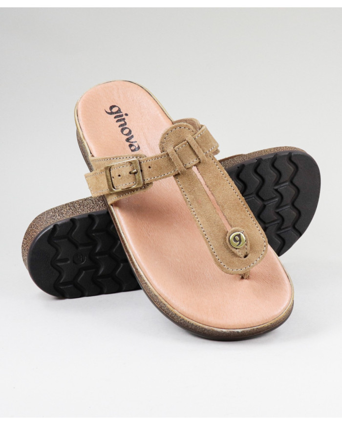 Ms. Ginova Toe Slippers