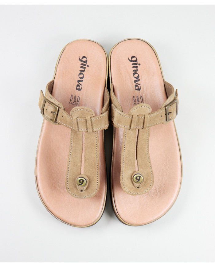 Ms. Ginova Toe Slippers