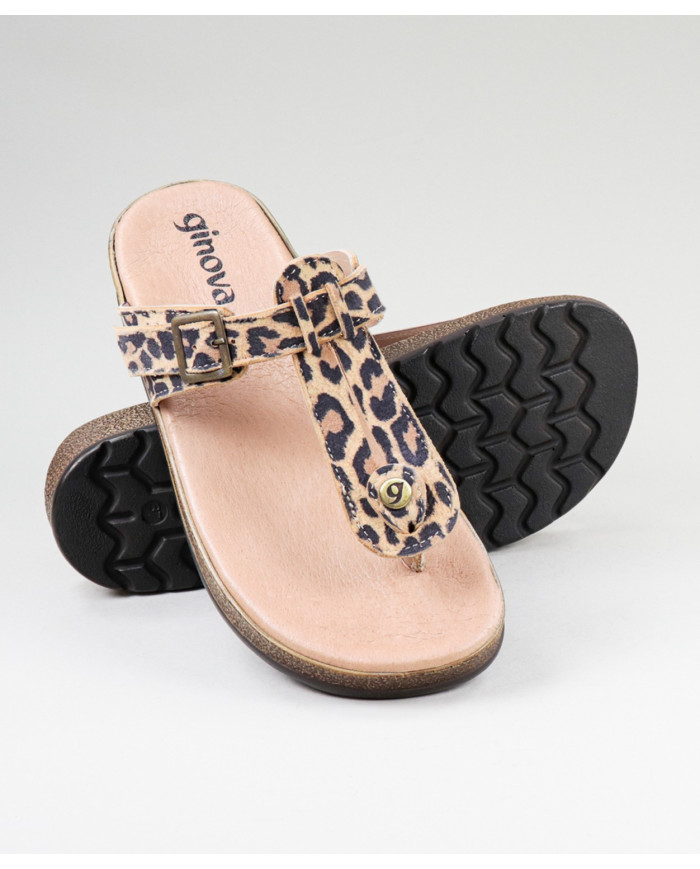 Ms. Ginova Toe Slippers