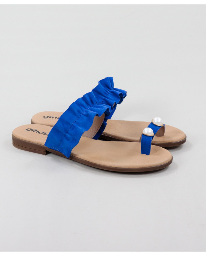 Ms. Ginova Zapatillas con Franzido