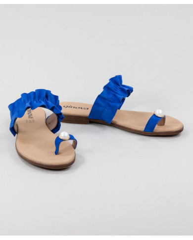 Ms. Ginova Zapatillas con Franzido