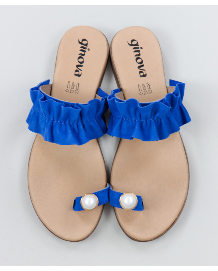 Ms. Ginova Zapatillas con Franzido