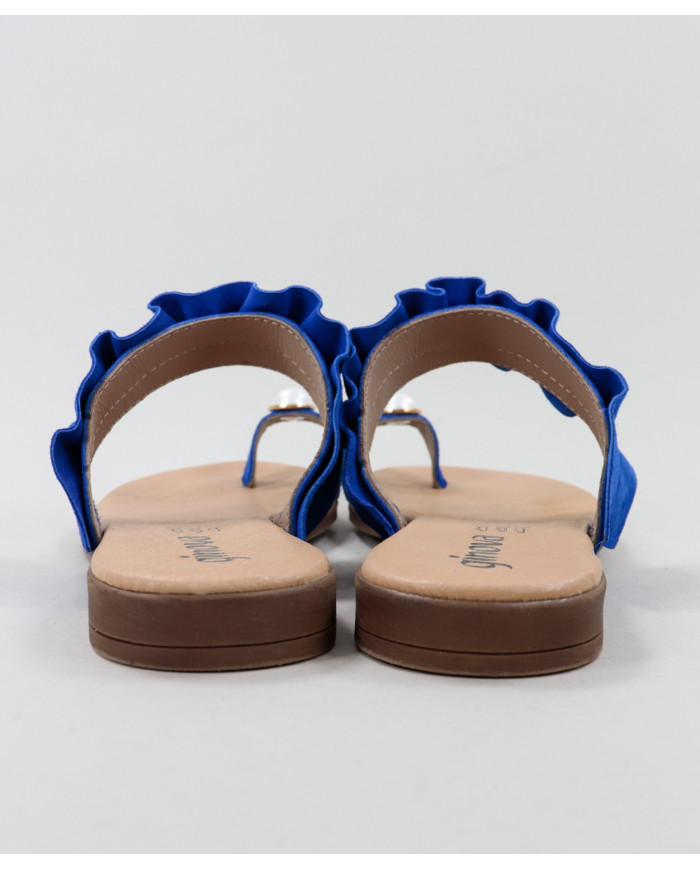 Ms. Ginova Zapatillas con Franzido