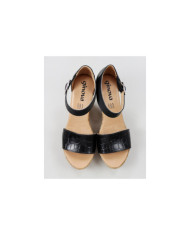 Sandalias de Senhora Ginova con cinta grabada