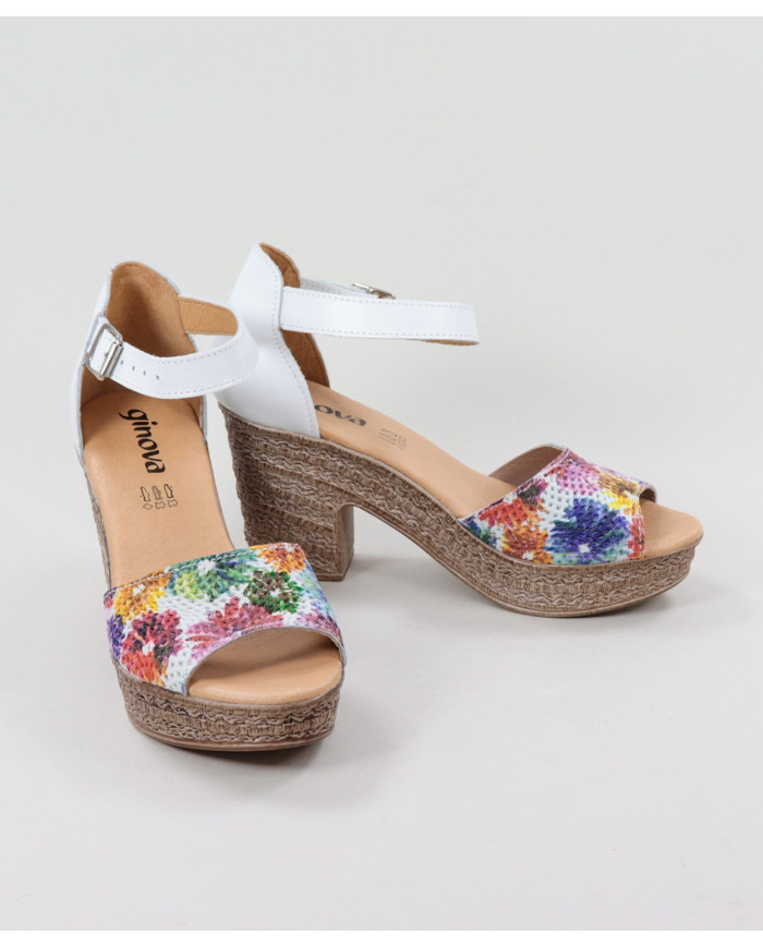 White Sandals by Lady Ginova Floridas