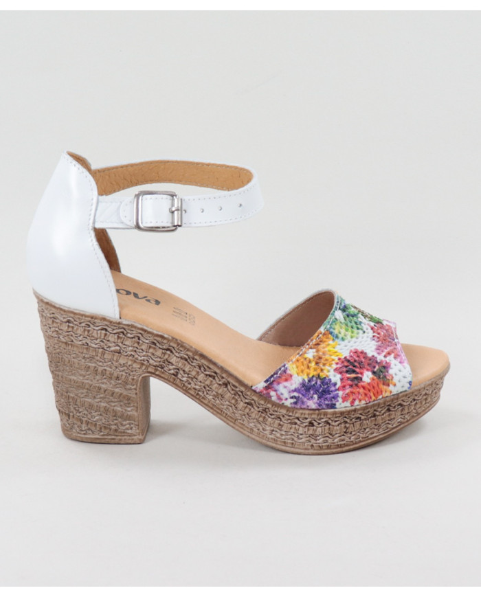 White Sandals by Lady Ginova Floridas