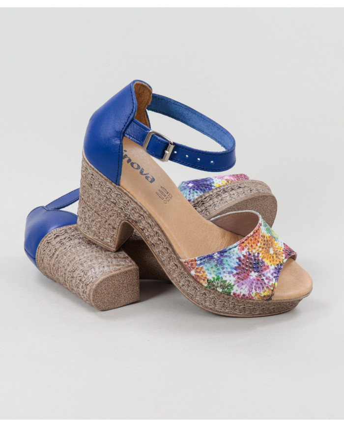 Sandalias de Madame Ginova Floridas