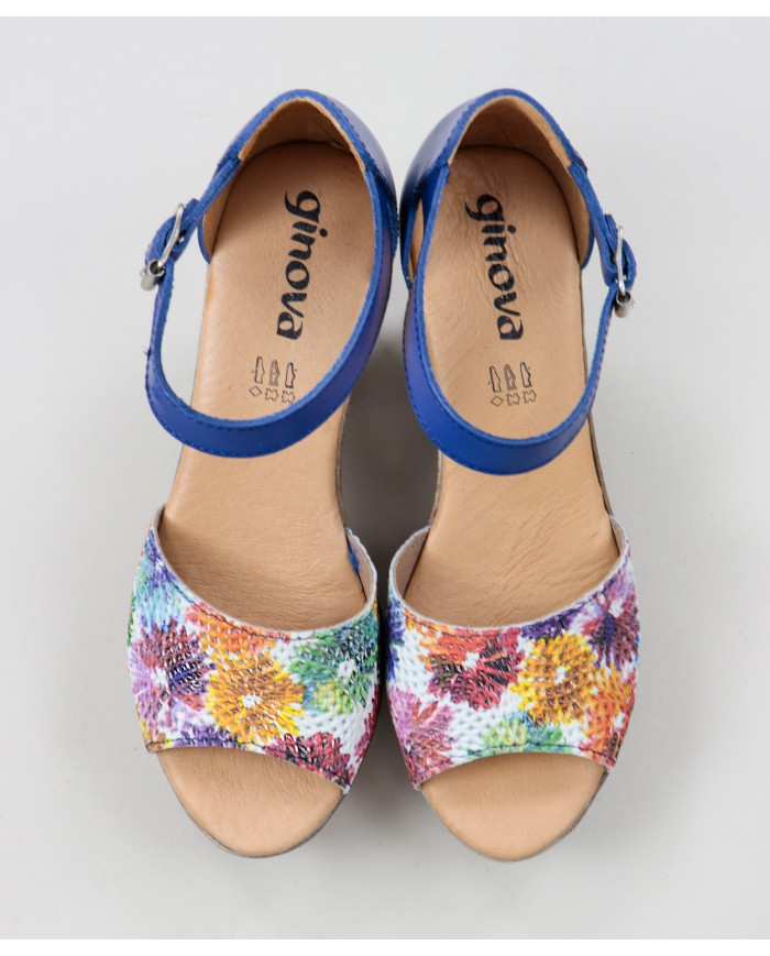 Sandalias de Madame Ginova Floridas