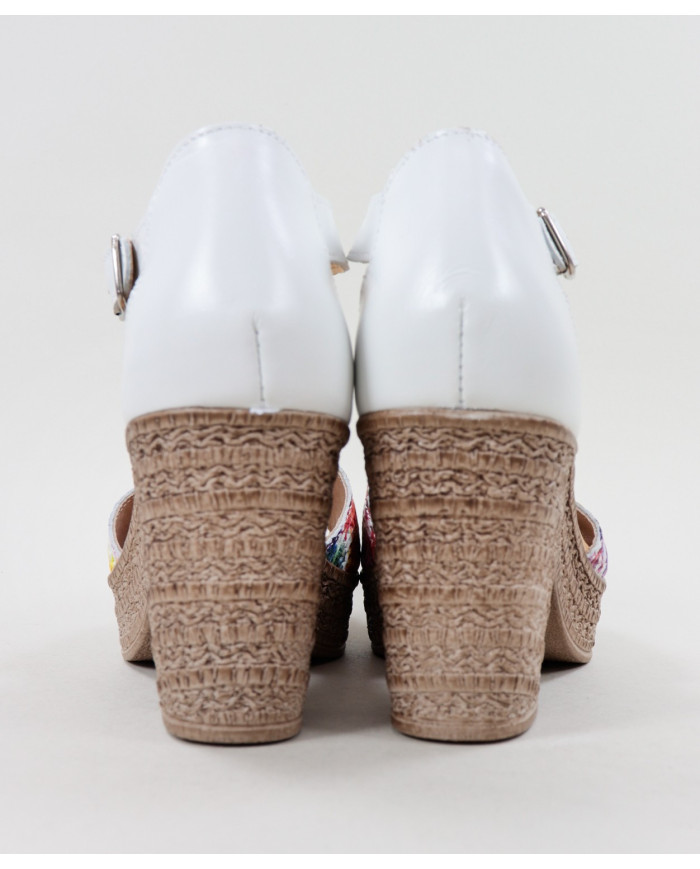 Sandalias de Madame Ginova Floridas