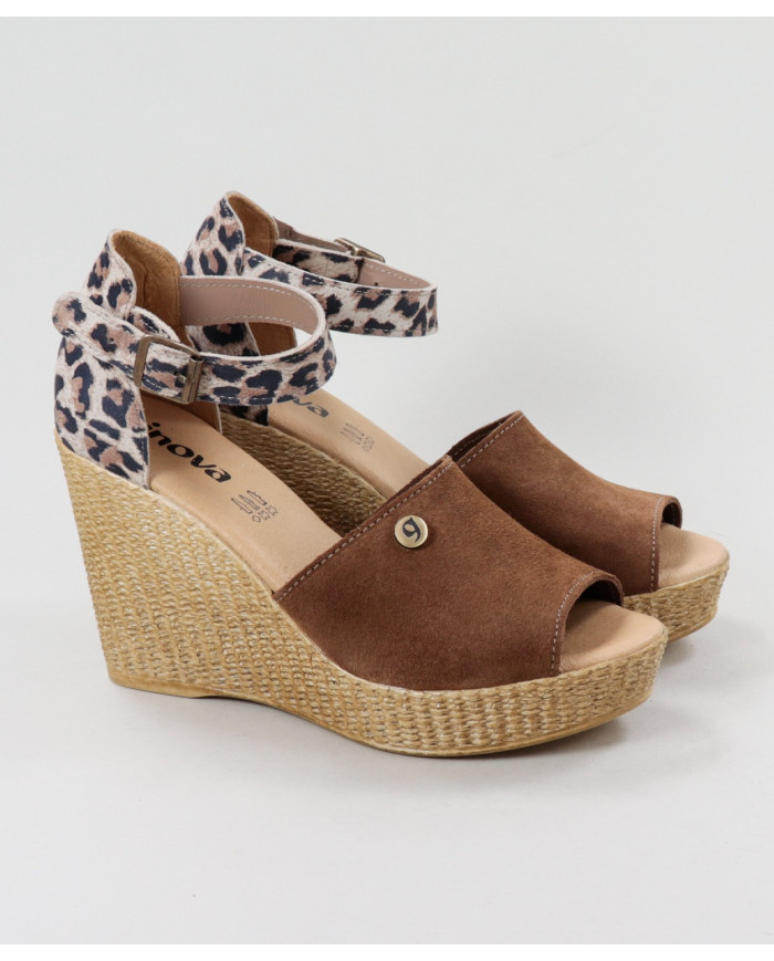 Sandalias de Madame Ginova Leopard
