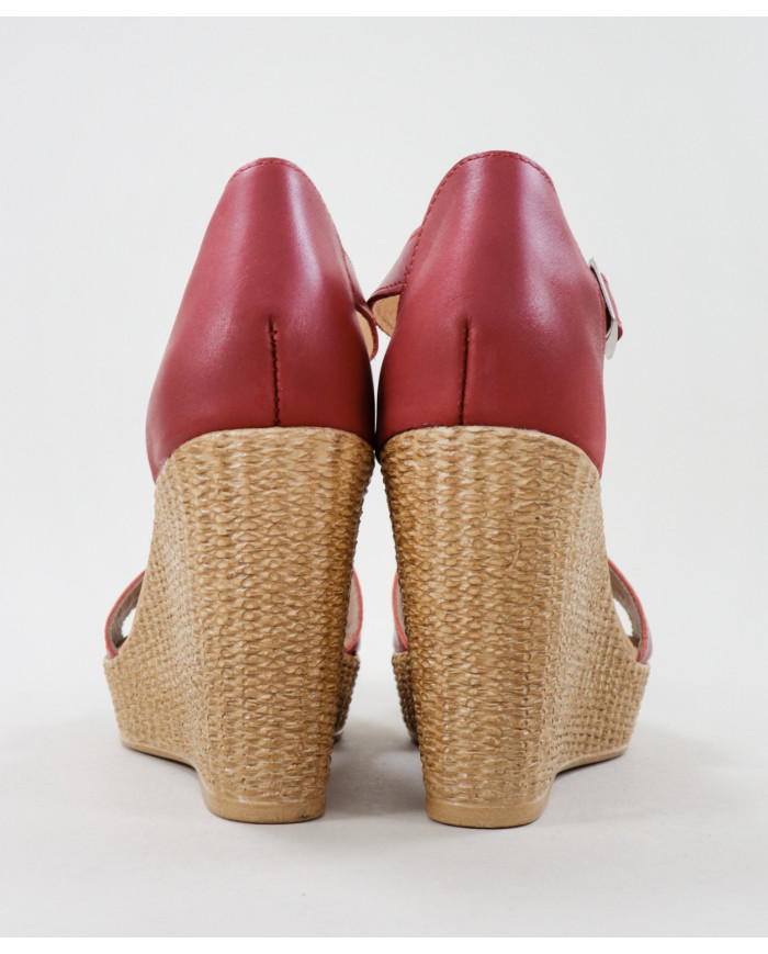 Sandalias de Senhora Ginova con cinta grabada