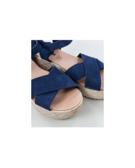 Sandalias de Senhora Ginova de Tiras Cruzadas