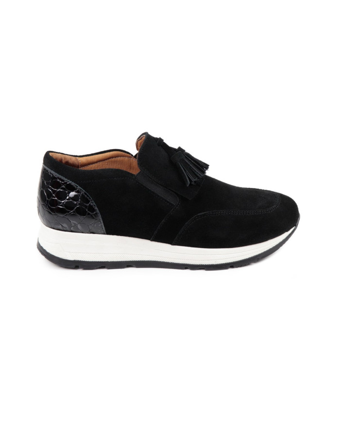 Women's Black Ginova shoes with Berloque