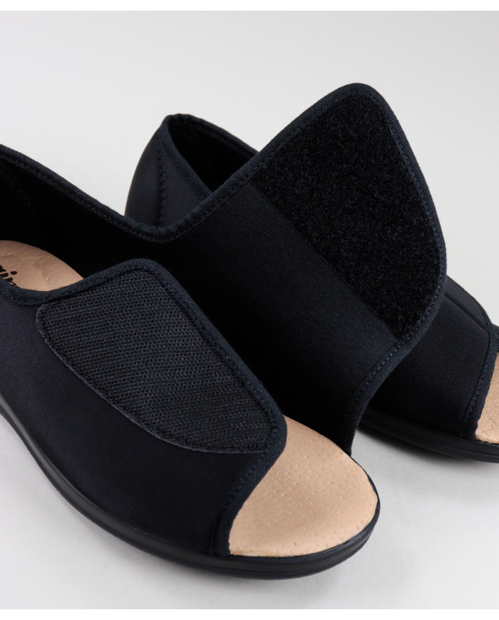 Zapatos Ginova Comfort extra ligeros con velcro de apertura completa