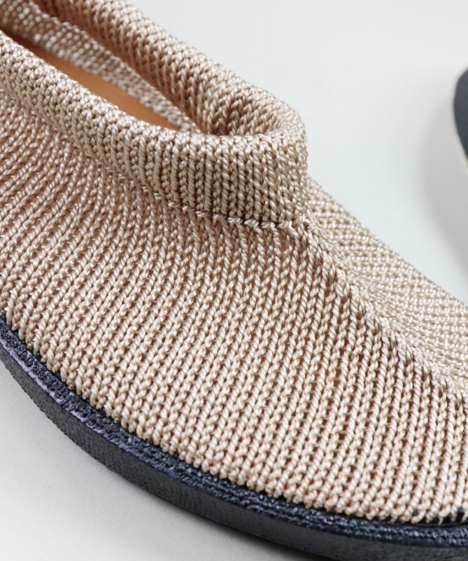 Ginova Comfort Shoes with Elastic Knitted Fabric