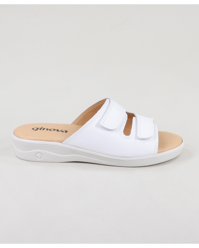 Zuecos Ginova Comfort para Mujer con Velcro para Ancho Ajustable