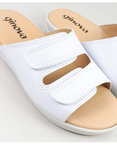 Zuecos Ginova Comfort para Mujer con Velcro para Ancho Ajustable