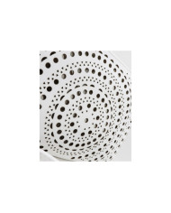 Perforated White Women's Clutch