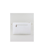 Perforated White Women's Clutch