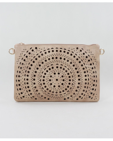 Women's Clutch Maple Perforated