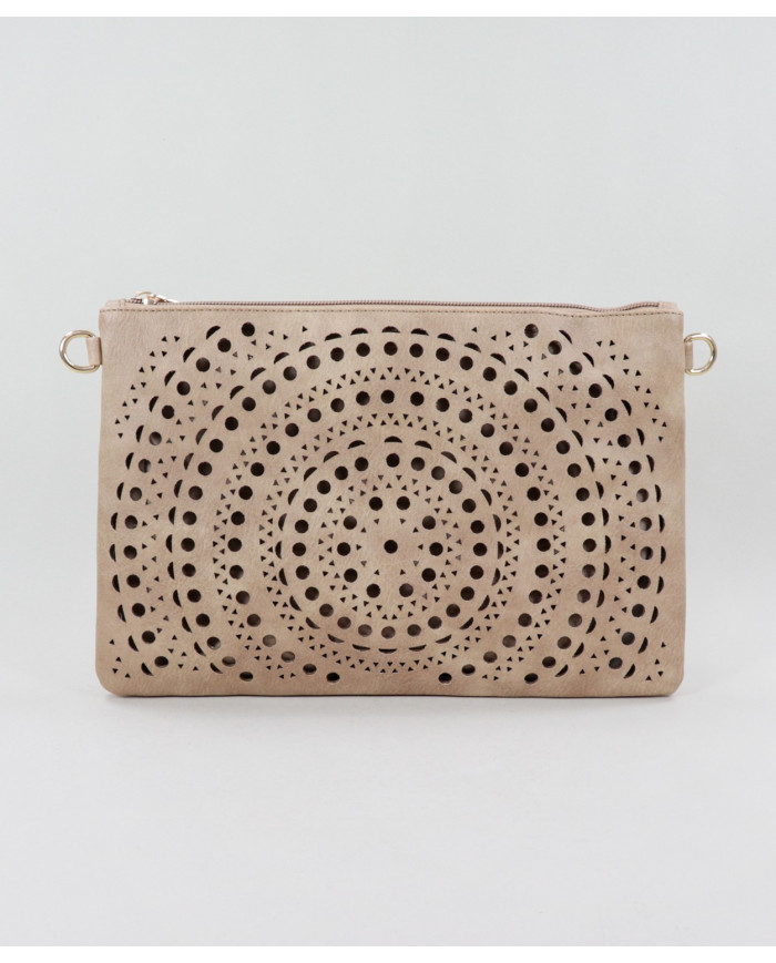 Women's Clutch Maple Perforated