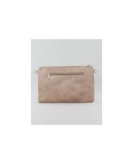 Women's Clutch Taupe Perforated