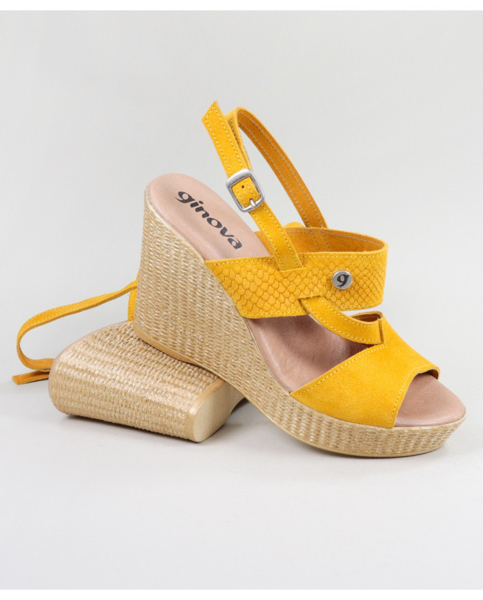 Sandalias de Madame Ginova con Textura