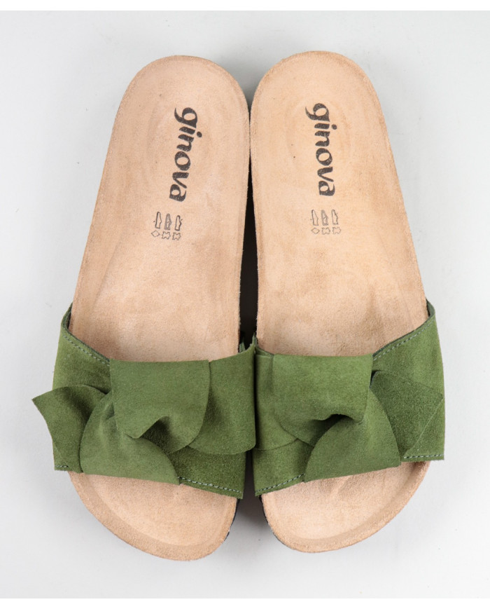 Chinelos de Senhora Ginova com Laço