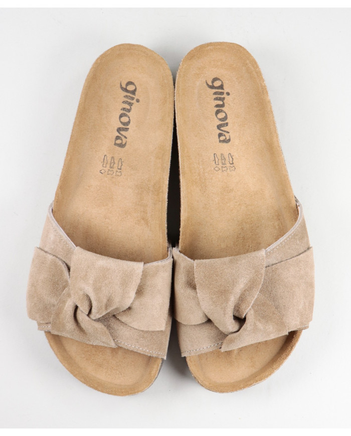 Ms. Ginova Slippers with Lace