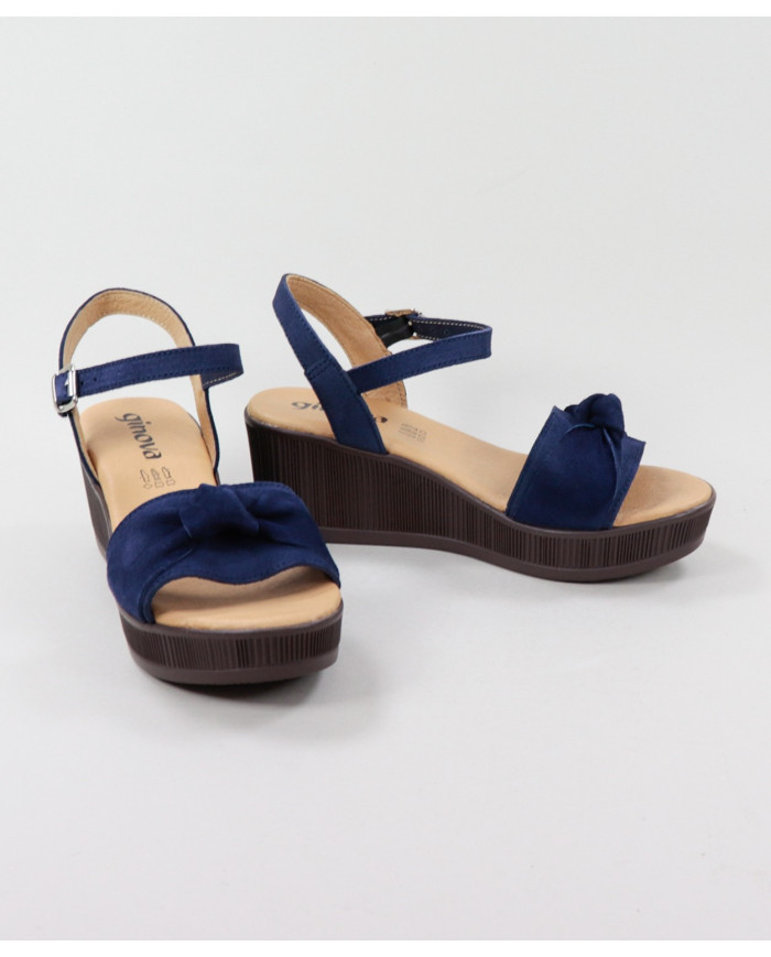 Blue Sandals of Cunha Ginova with Node