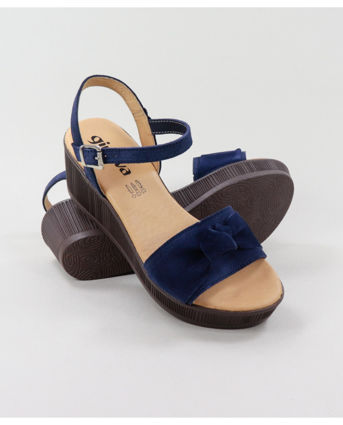 Blue Sandals of Cunha Ginova with Node