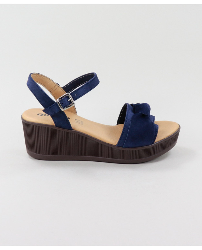 Blue Sandals of Cunha Ginova with Node