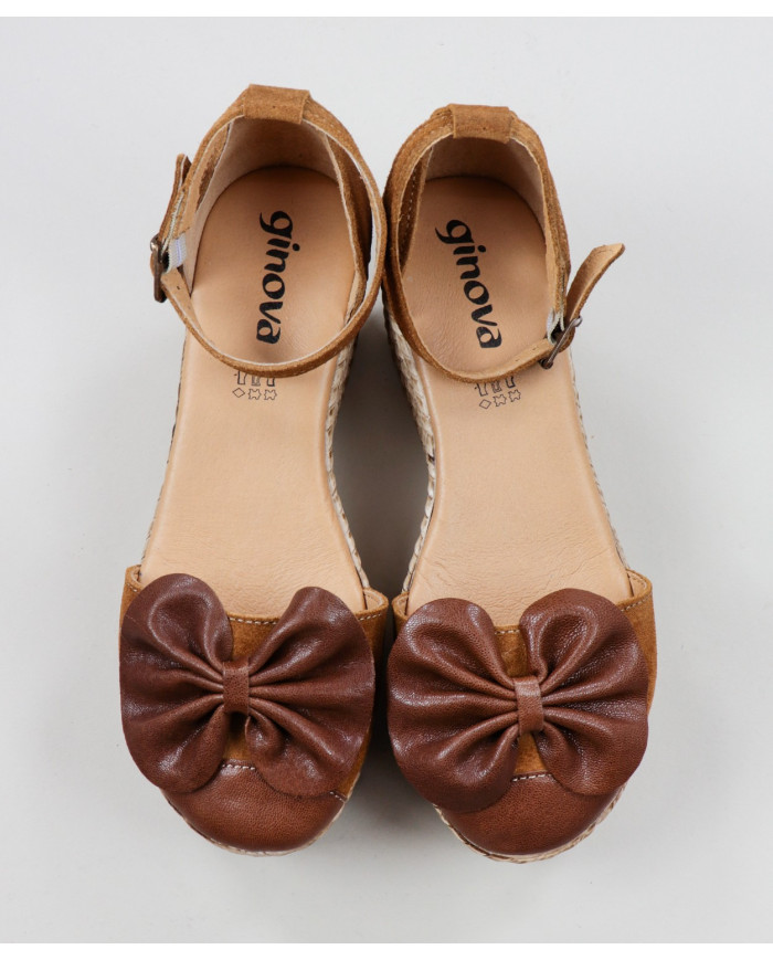 Sandalias de Senhora Ginova con Laço en el frente