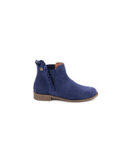 Blue Boots Rasas Female Ginova Folhos