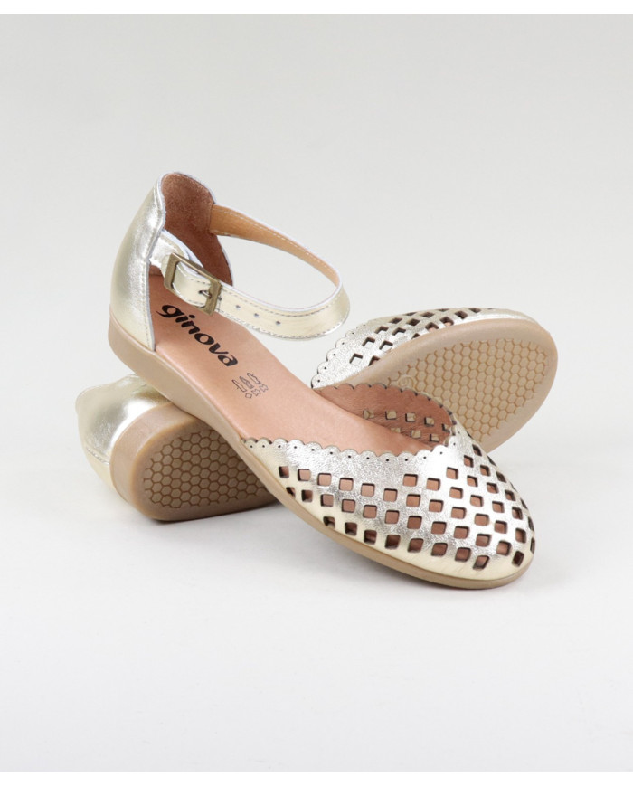 Sandals by Madame Ginova Perforated