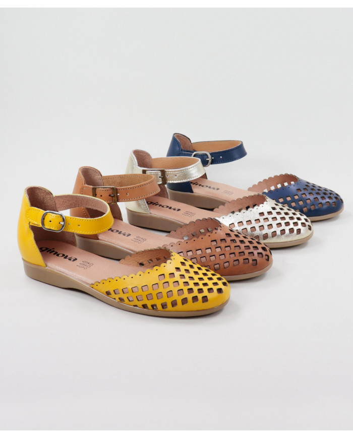 Sandals by Madame Ginova Perforated